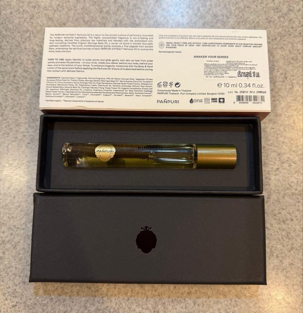 新品PANPURI KINDRED Perfumeオイル パンピューリ