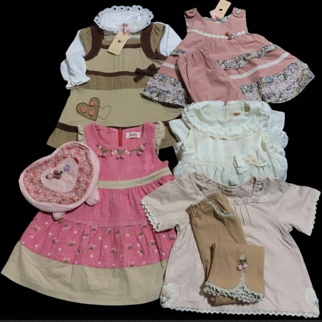 新品タグ付き含むスーリー可愛いお出掛けセット♡souris