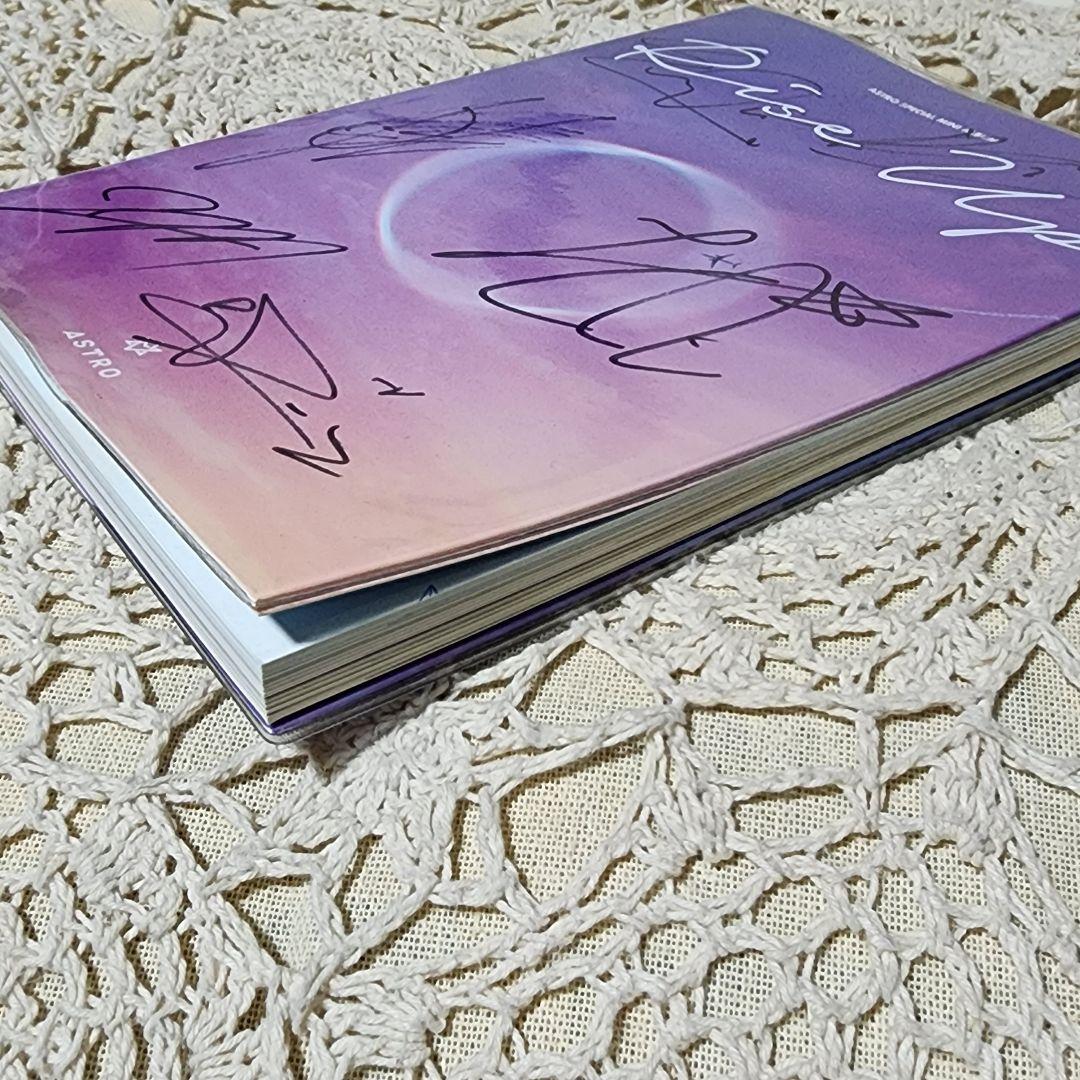 ASTRO rise up サイン 入りアルバム 全員特典付き