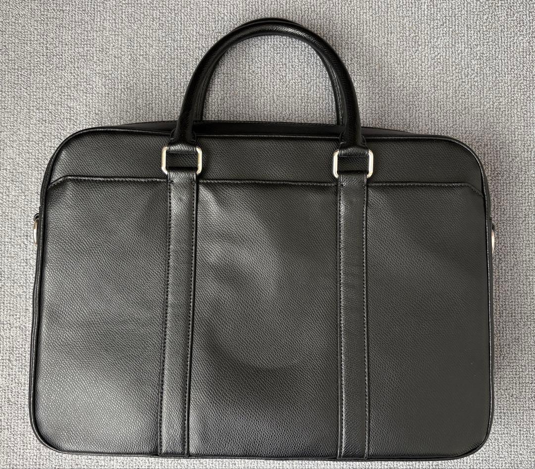 ト*モ様 COACH ブラック ビジネスバッグ