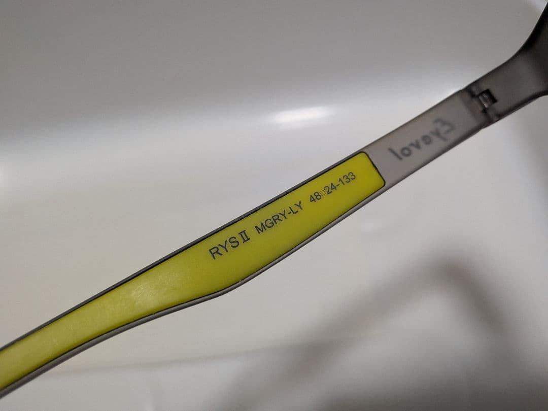 Eyevol RYS2 MGRY-LY 48-24-133 サングラス マット