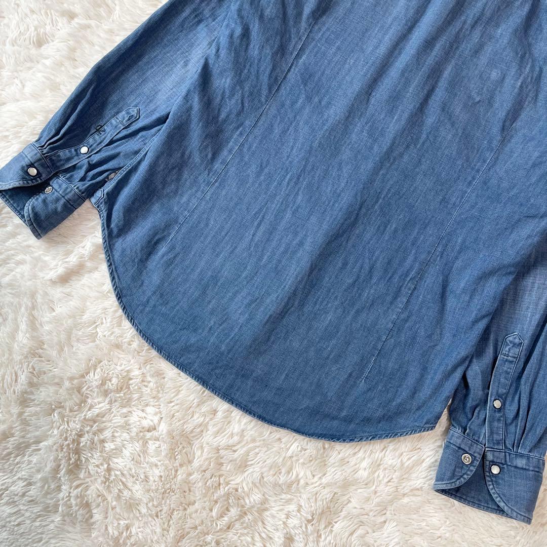 45R フォーティーファイブアール極美品 モンプチデニムの908イースタンシャツ