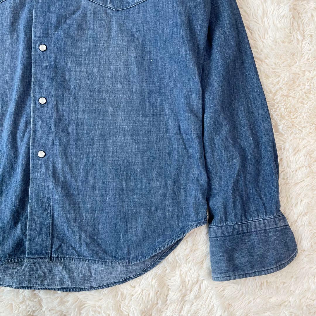 45R フォーティーファイブアール極美品 モンプチデニムの908イースタンシャツ