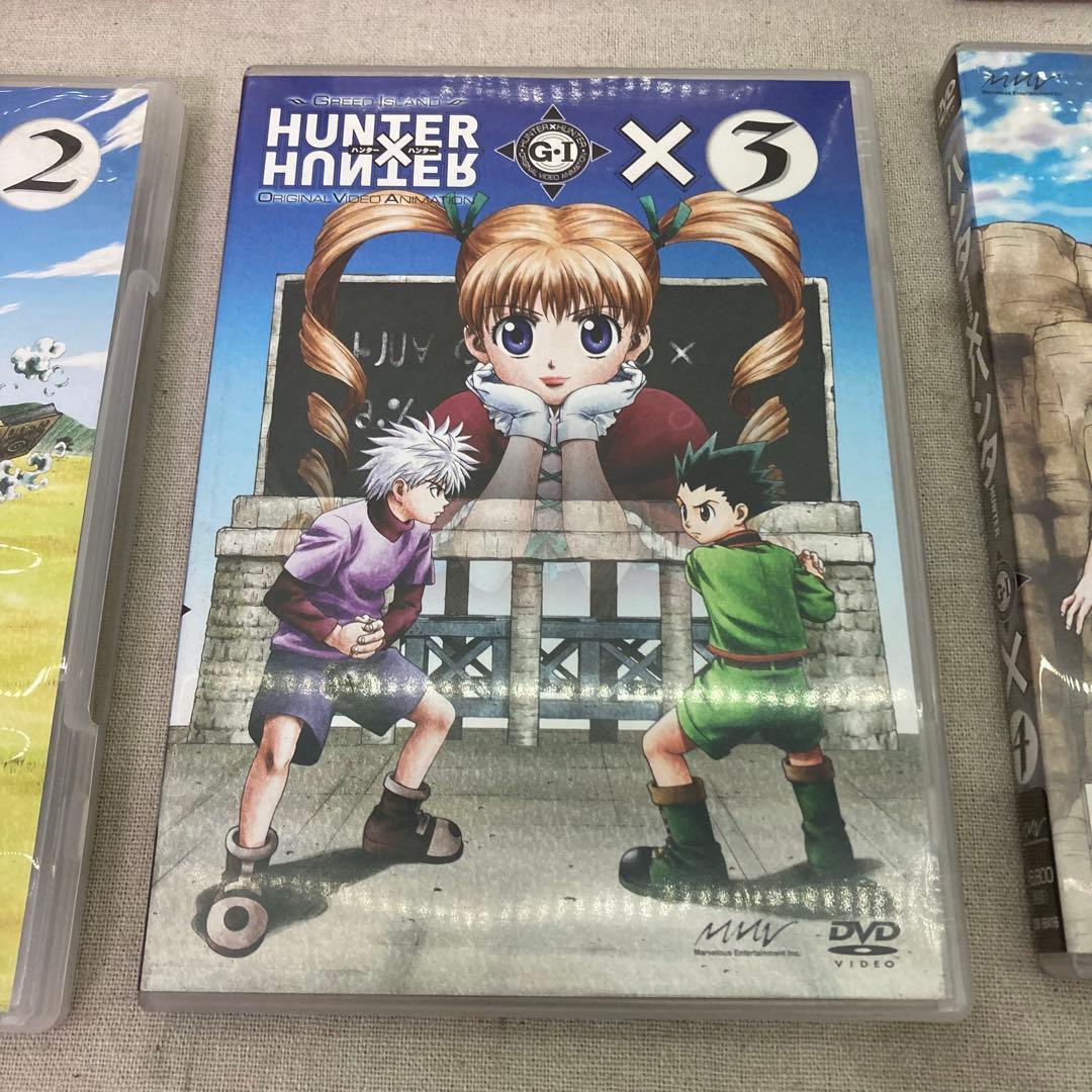 【6点セット】ハンター×ハンター　1～3　グリードアイランド　2～4　DVD