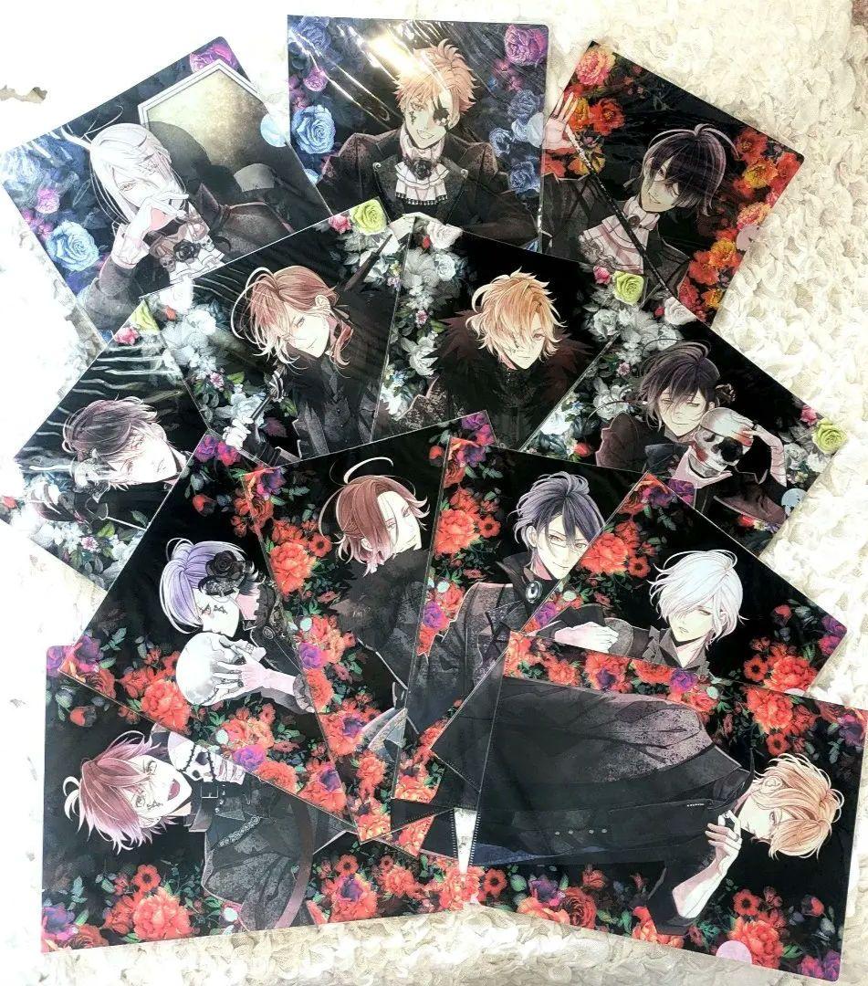 DIABOLIKLOVERS クリアファイル 死の祝祭 全種13枚