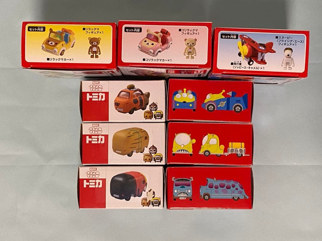 トミカ ライドオン リラックマ マーベル ディズニー マリオカート まとめ売り