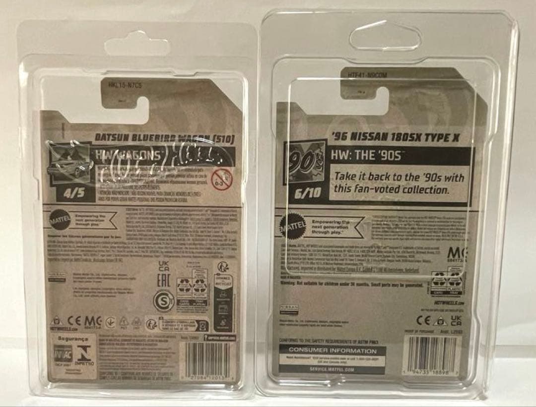 希少❗️US版 Hot Wheels Datsun 510 & 180SX