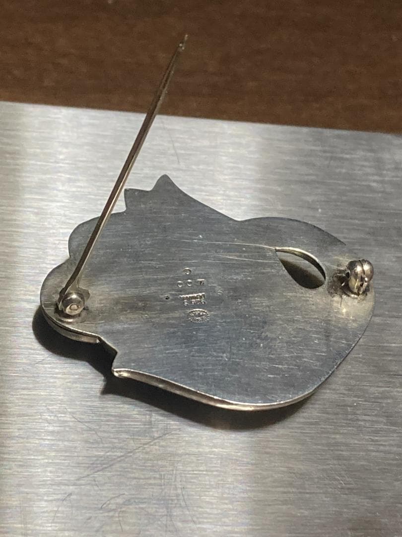 美品 ジョージジェンセン ブローチ スズラン 100C