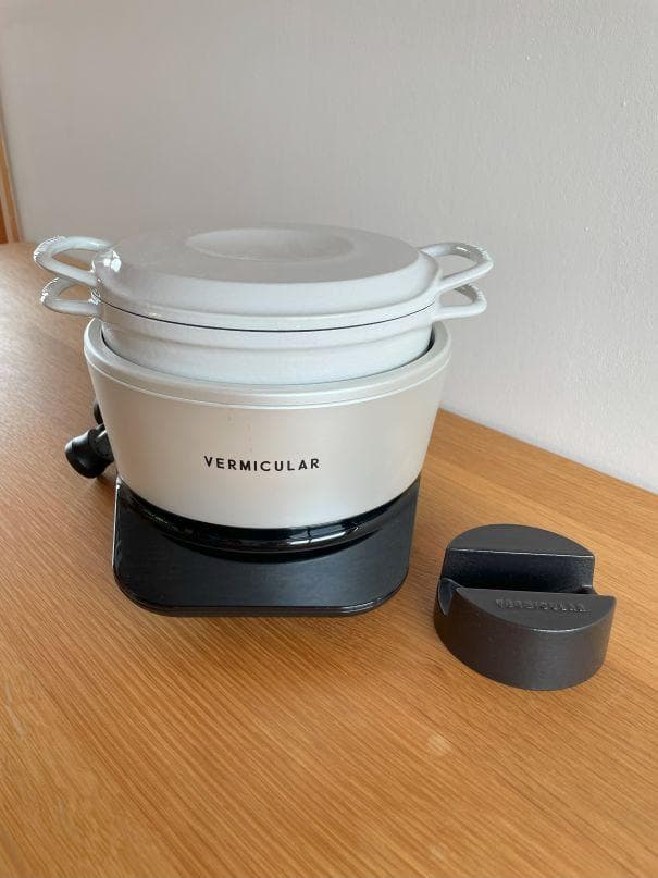 バーミキュラ　ライスポット　ミニ　3合炊き　(ホワイト)