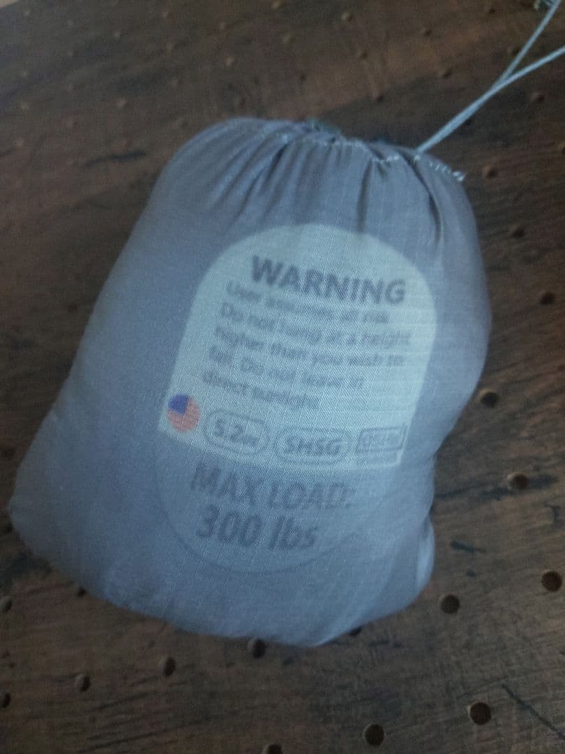 ハミングバードハンモックシングル、ツリーストラップセット