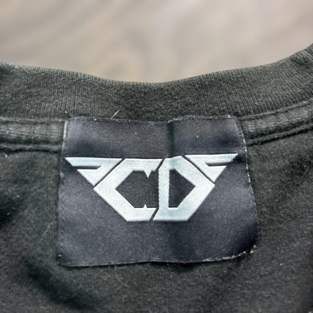 8SM1 コドモドラゴン　ヘッドバンキング　Tシャツ　黒　古着