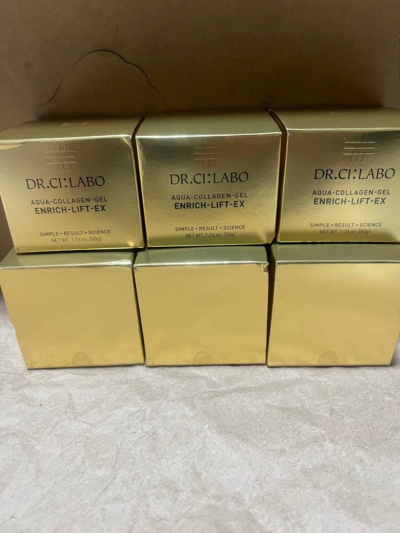 DR.CI:LABO アクアコラーゲンゲル エンリッチリフEX50g 6個セット