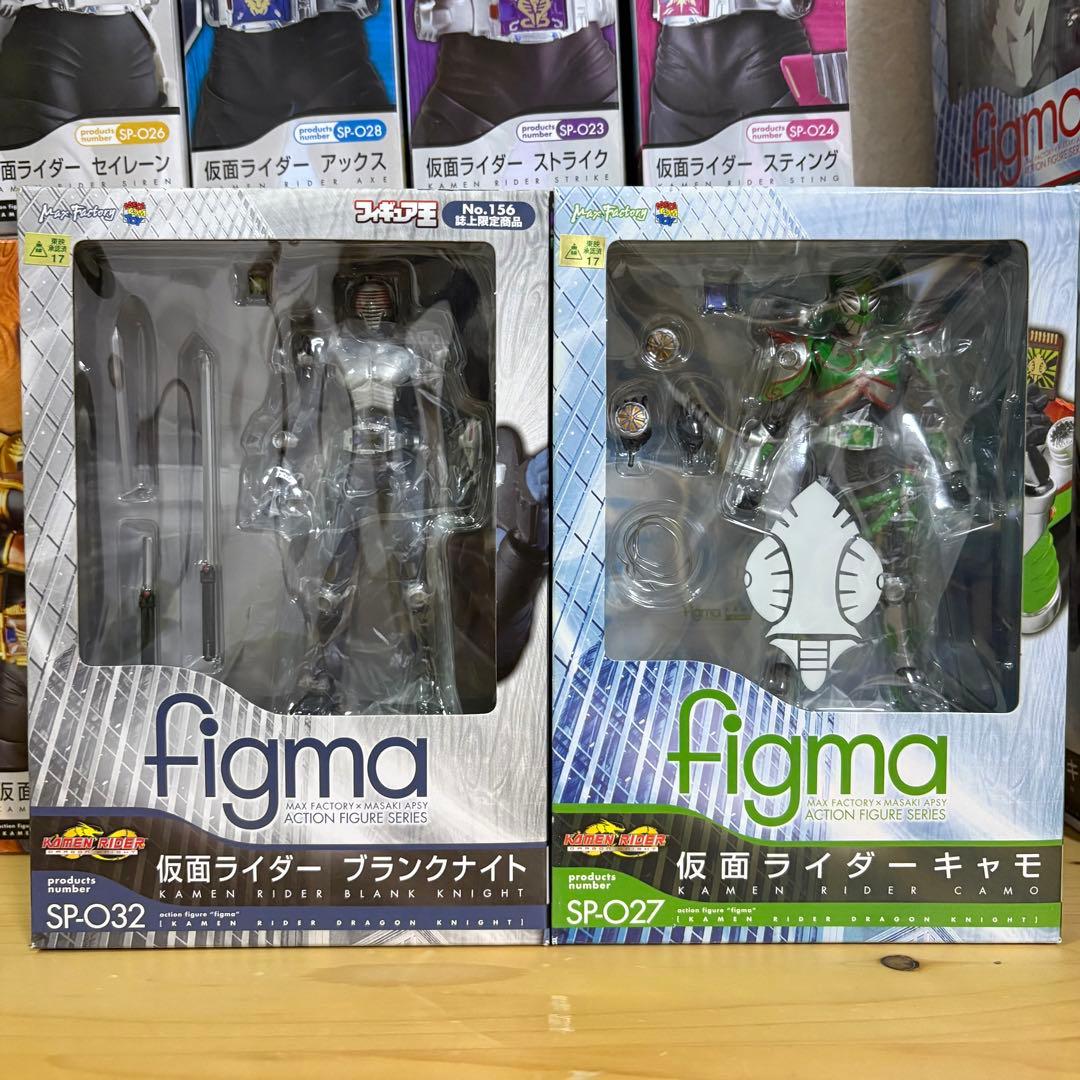 Figma 仮面ライダードラゴンナイト 14体 & オルタナティブゼロ　セット