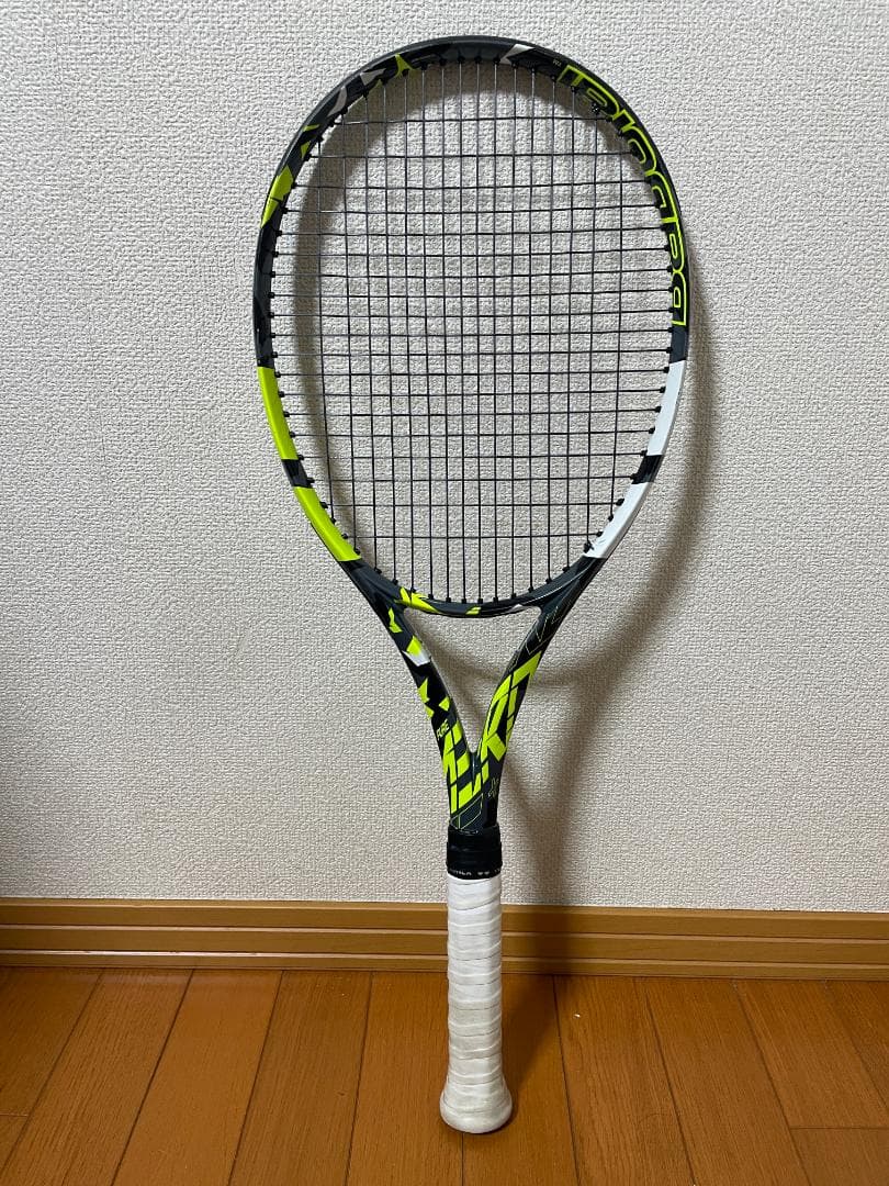 Babolat Pure Aero + バボラ ピュアアエロプラス グリップ2