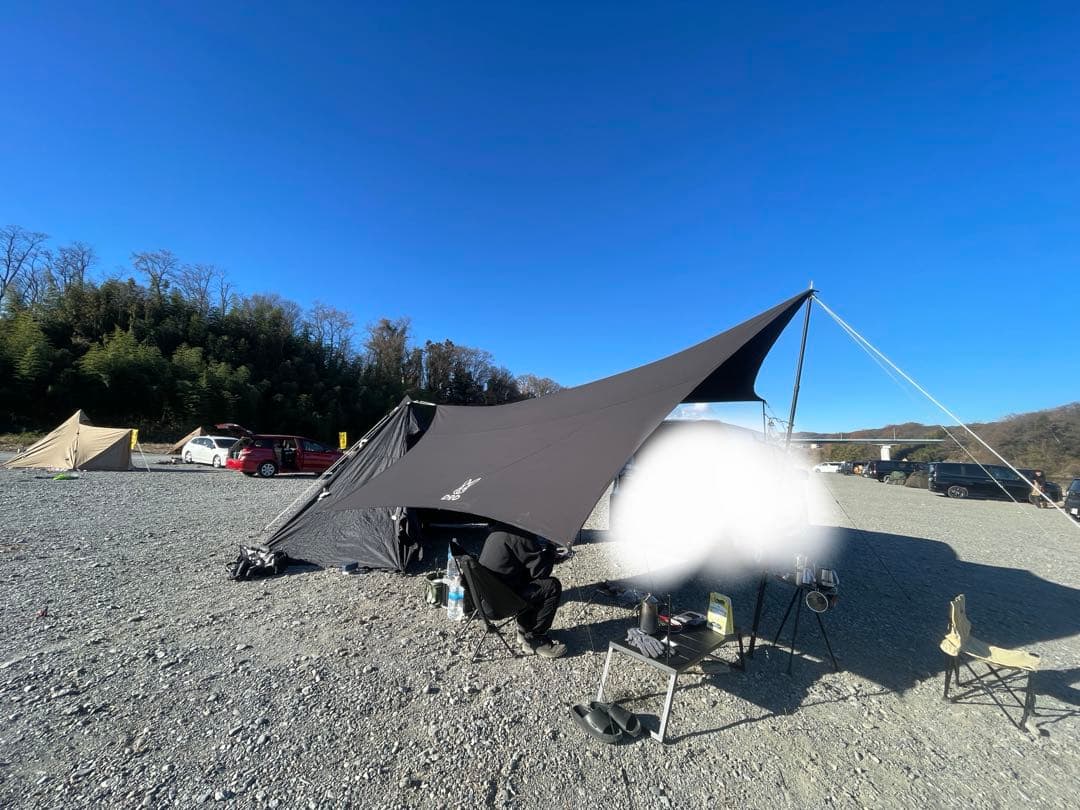 DOD ONE POLE (M) ブラック キャンプテント