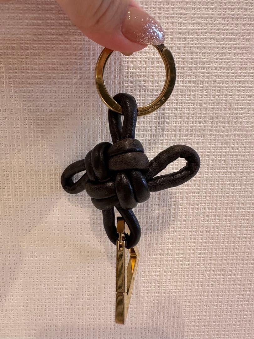 ボッテガ　キーリング　トライアングルキーリング