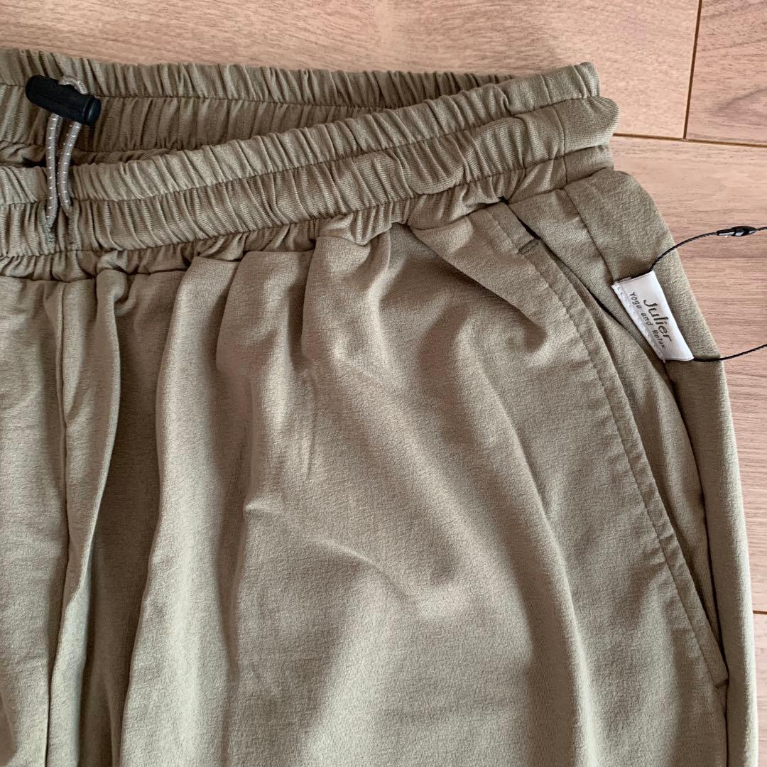 ジュリエ Julie 定番★ギャザーパンツ★ カーキー ０サイズ 新品❣️