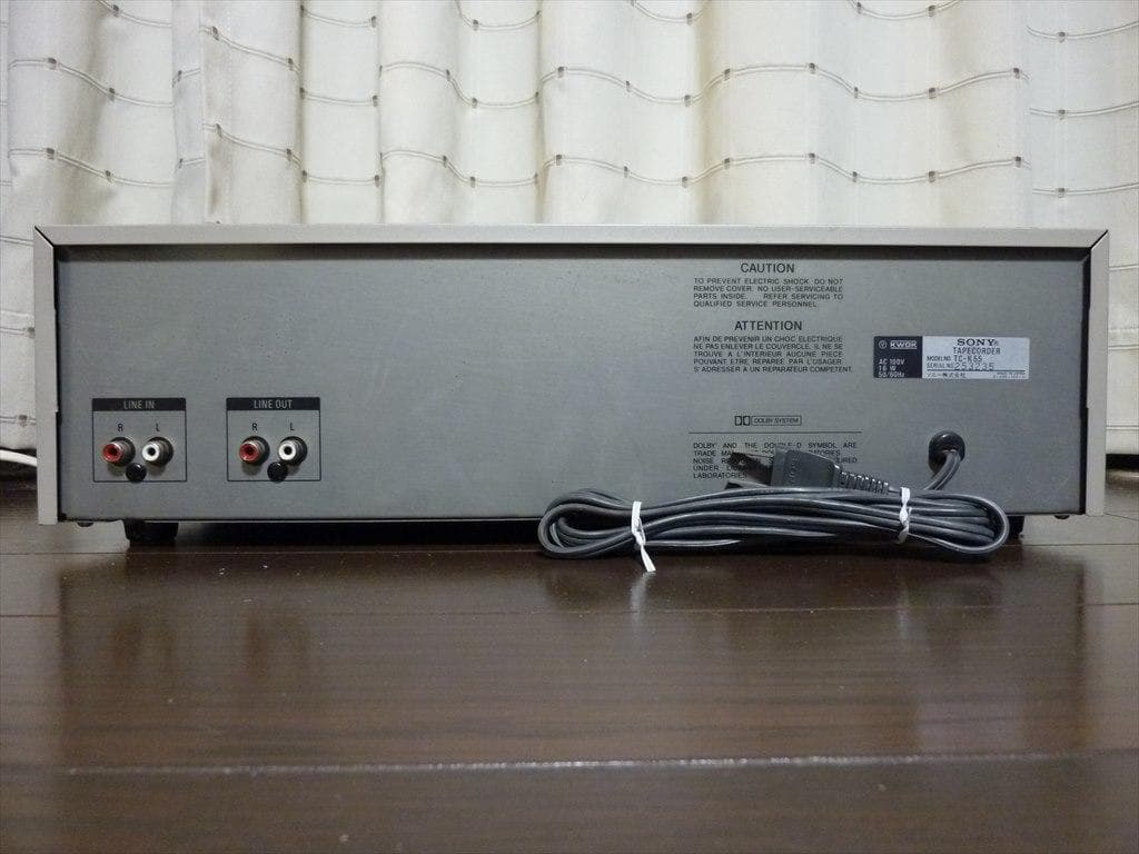 SONY ソニー カセットデッキ TC-K55 修理済 全機能動作 ほぼ美品
