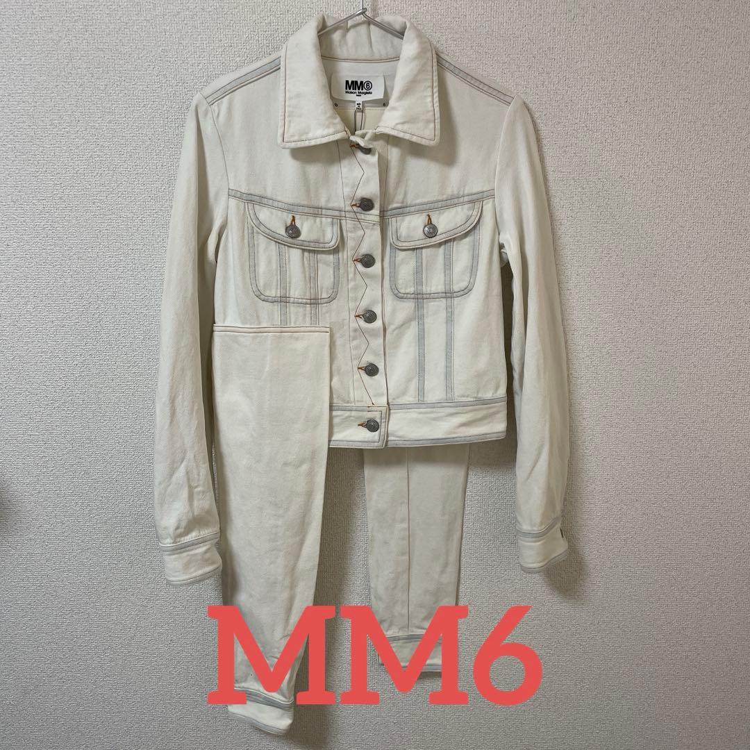 [新品]MM6 maison margiela 変形 デニムジャケット wash