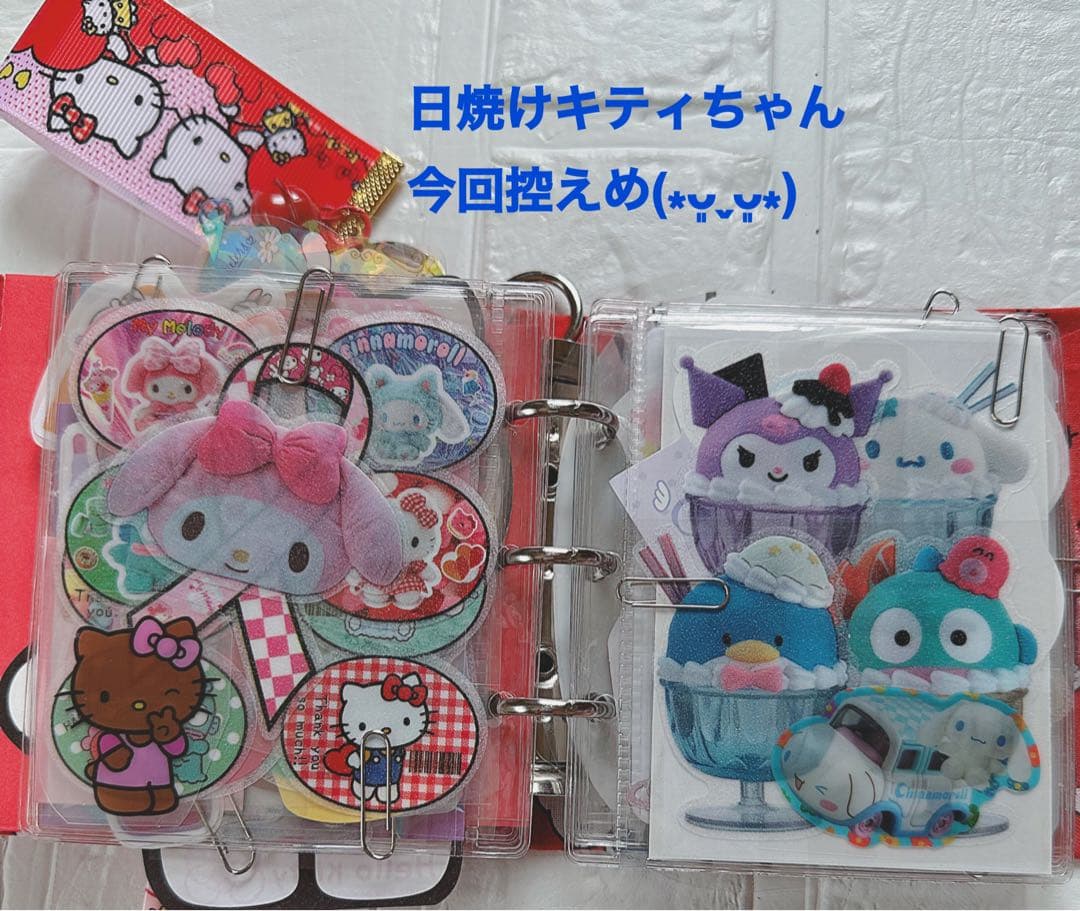 サンリオおすそ分けファイルWファイル気まぐれ限定1プレミアムマスコット＆レアメモ