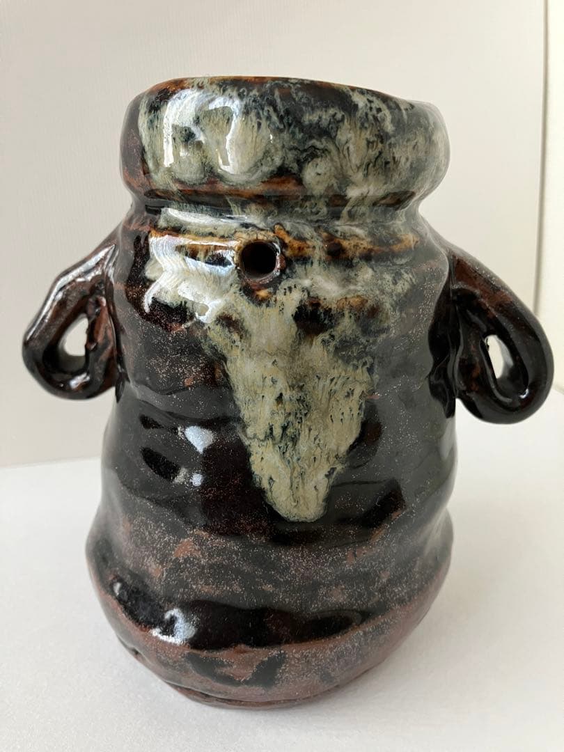 未使用❤️唐津焼　花入