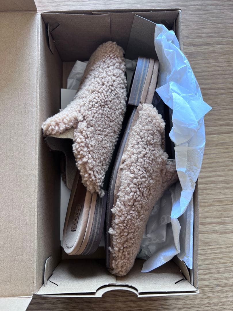 UGG シープスキン ミュール ベージュ