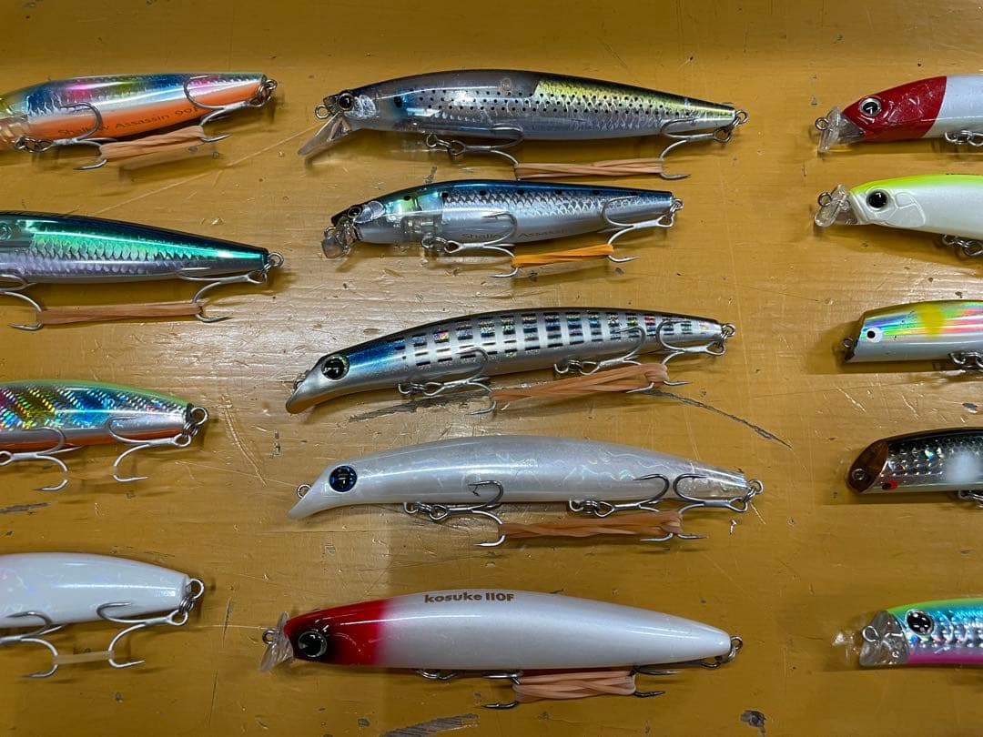 【土日限定値下げ】シーバスルアーまとめ売り　14個