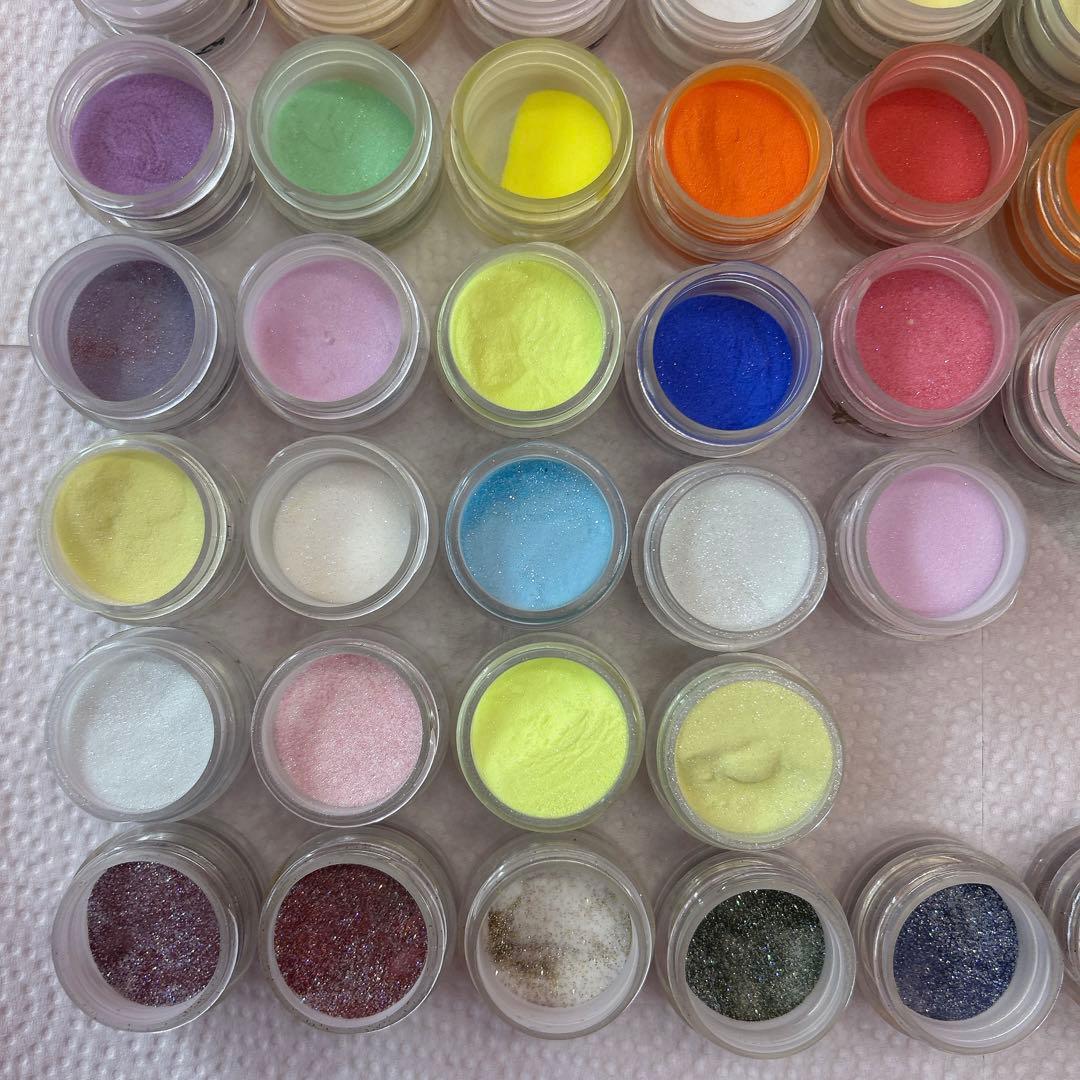 スカルプカラーパウダー　アクリルパウダー　fzflowイージーフロウ　ネイル