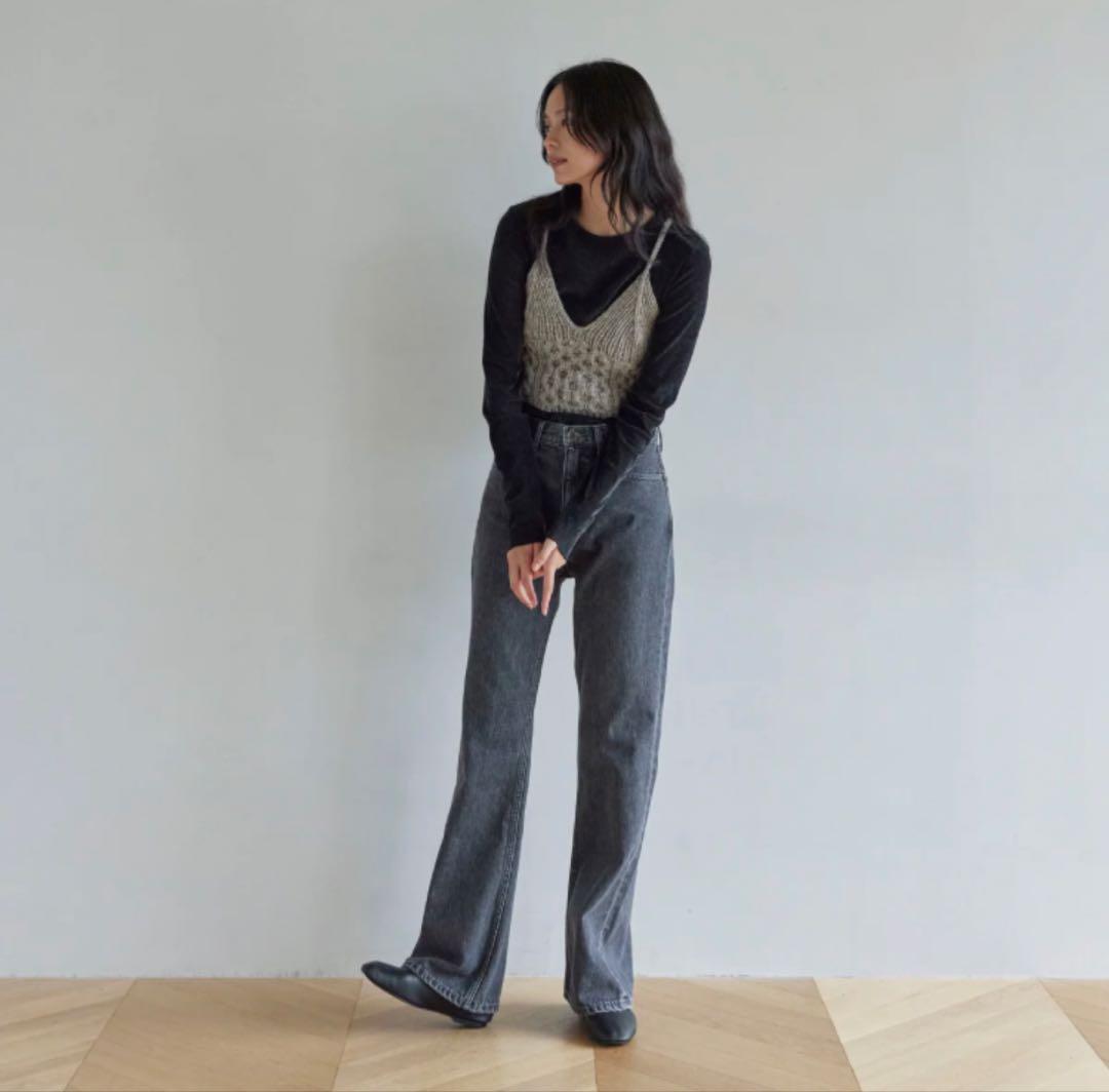 hand made wool 2way ビスチェ