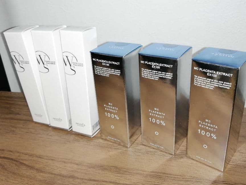 MCプラセンタエキスEX100 30ml＆ホワイトクリアワキセラム 30g