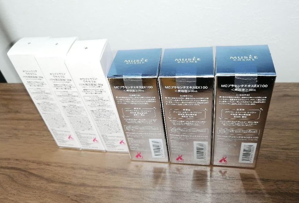 MCプラセンタエキスEX100 30ml＆ホワイトクリアワキセラム 30g