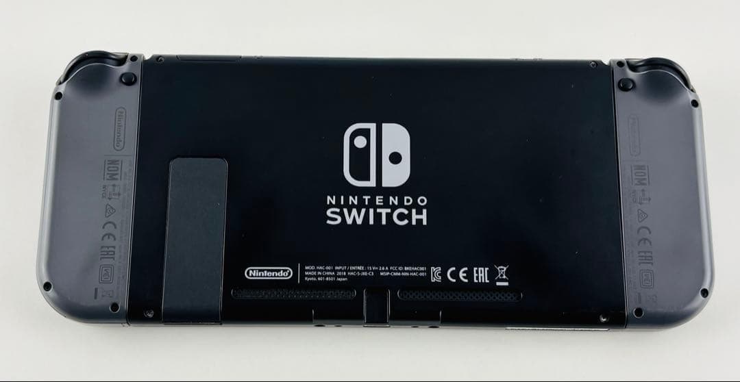 美品 ニンテンドー スイッチ グレー 本体 swich 完備品