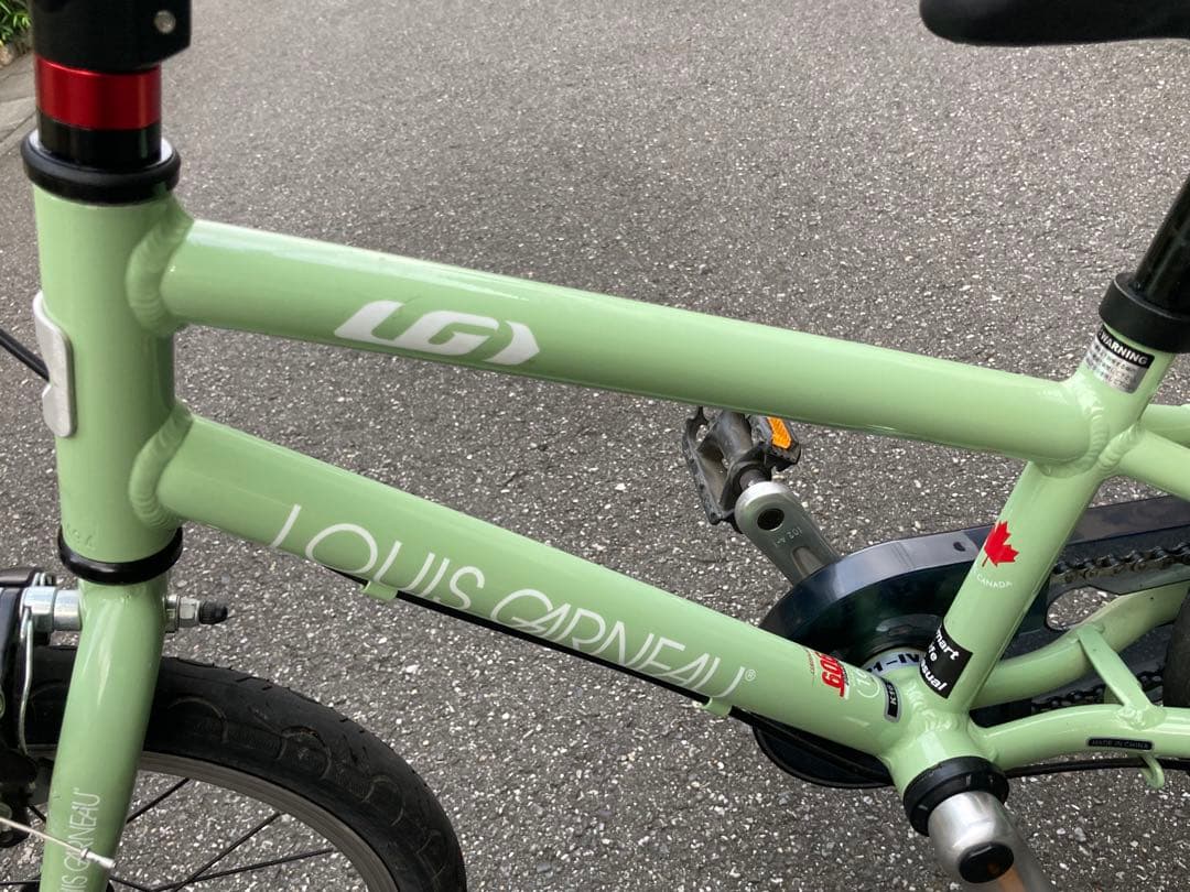 【ルイガノ】キッズバイク K16lite 16インチ グリーン 送料込み