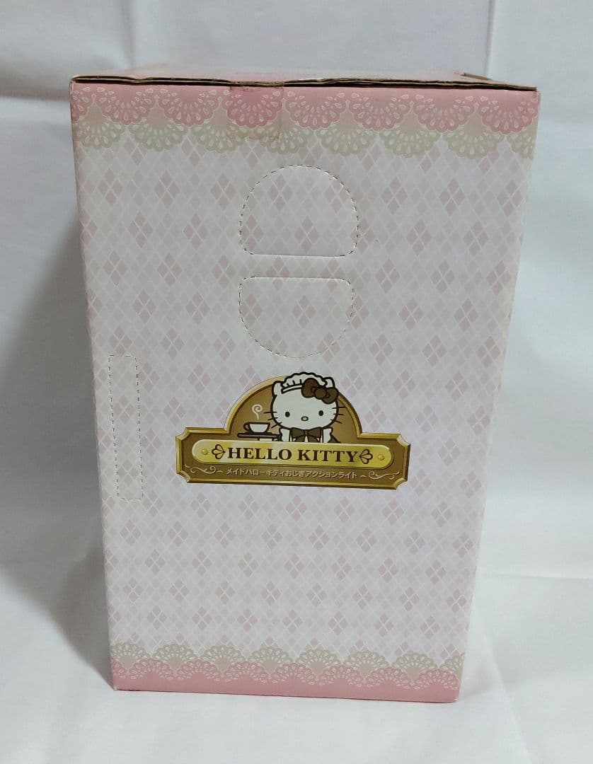 ハローキティ　メイド おじぎ　 アクションライト　ブラック　2007年　希少