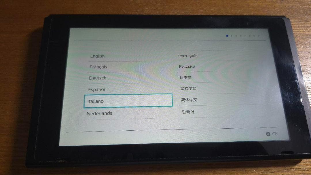 Nintendo switch 2018　本体　1269CK