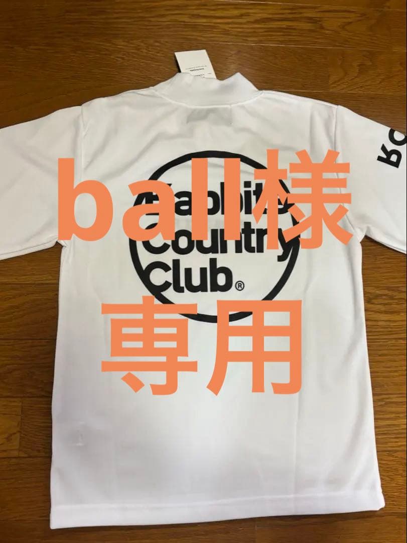 #FR2GOLF ホワイトシャツRabbits Country Club