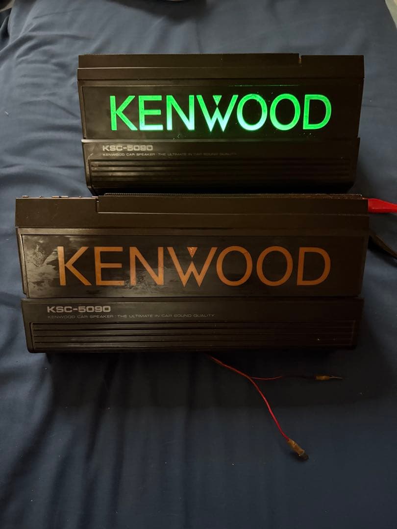 KENWOOD KSC-5090 置き型スピーカー　イルミ