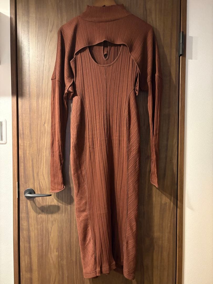 Mame Kurogouchi ブラウン 2wayドレス