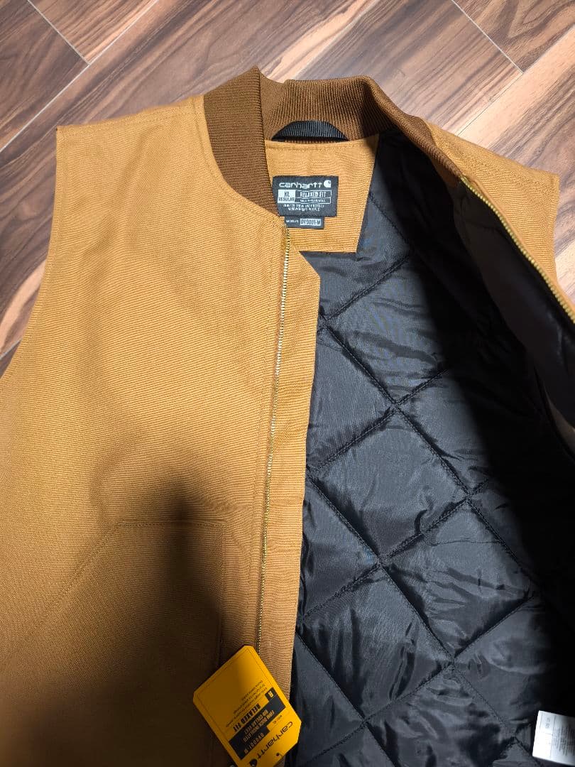 carhartt V01 ダックベスト XL ブラウン