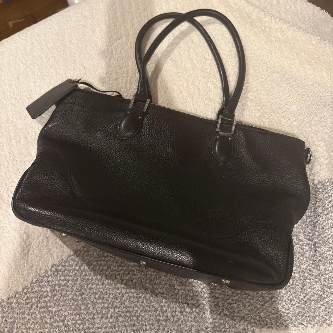 PELLE MORBIDA／レザーバッグ(黒)