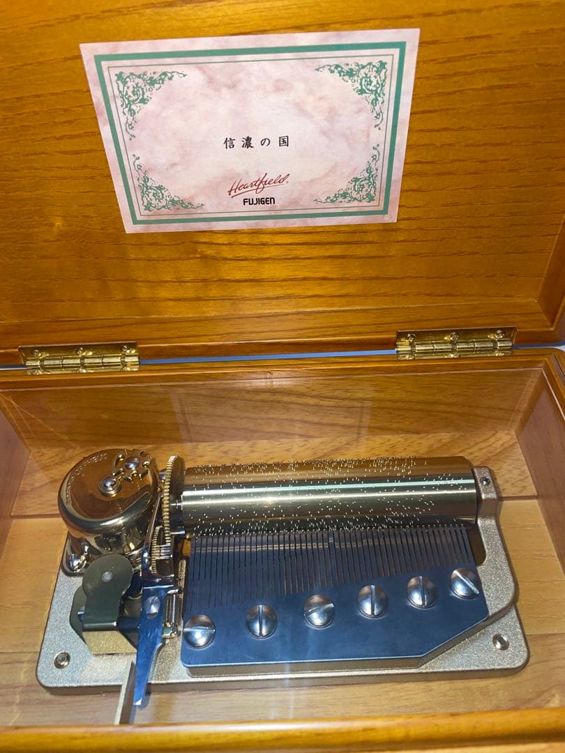 フジゲン シリンダーオルゴール　50弁　信濃の国