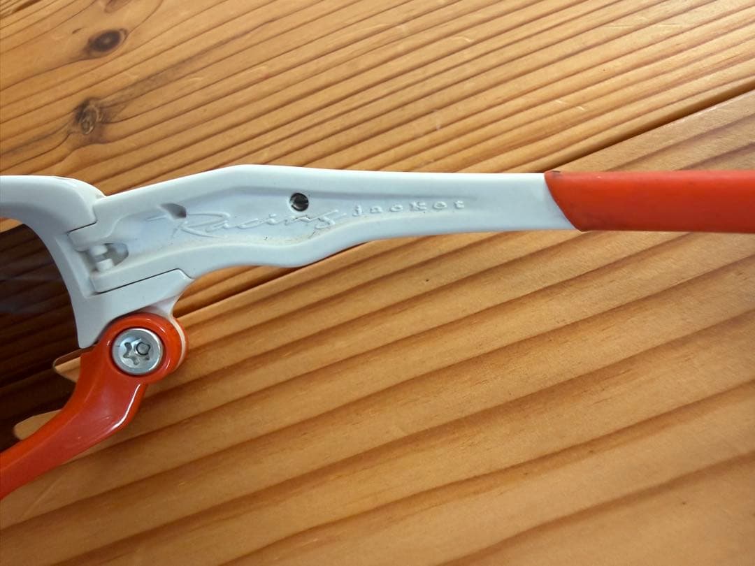 オークリー　レーシングジャケット正規品 装着レンズ社外