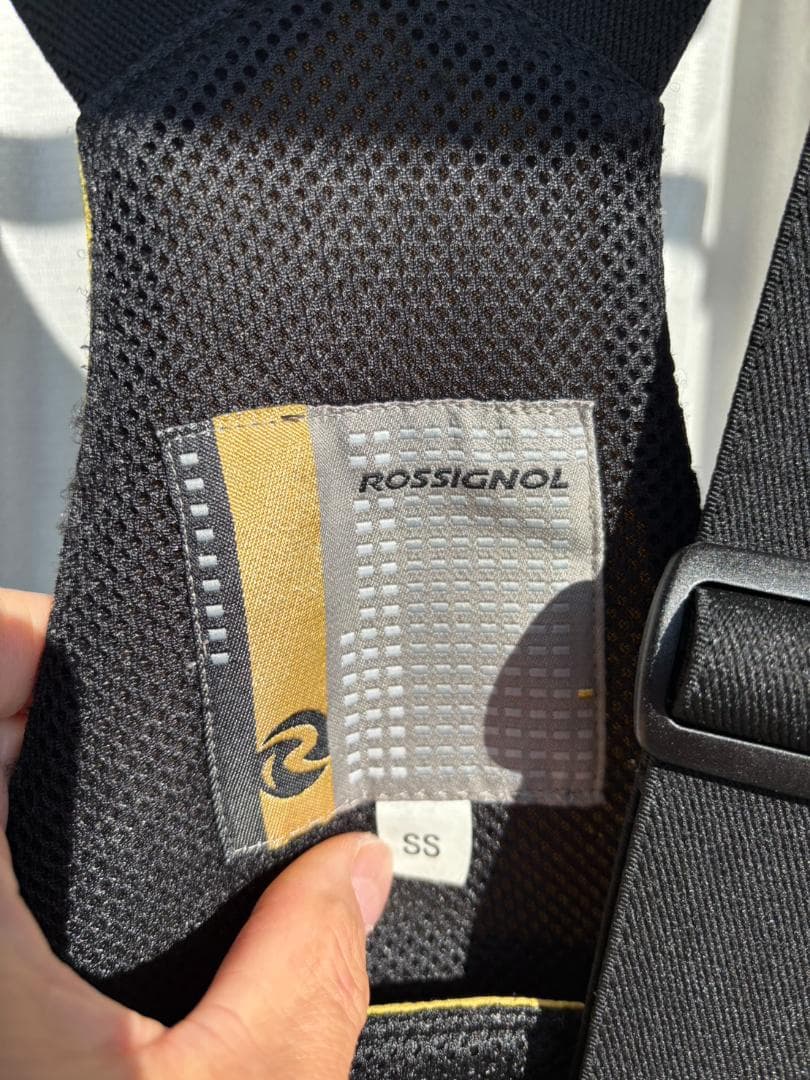 ROSSIGNOL スキーウェア SSサイズ イエロー