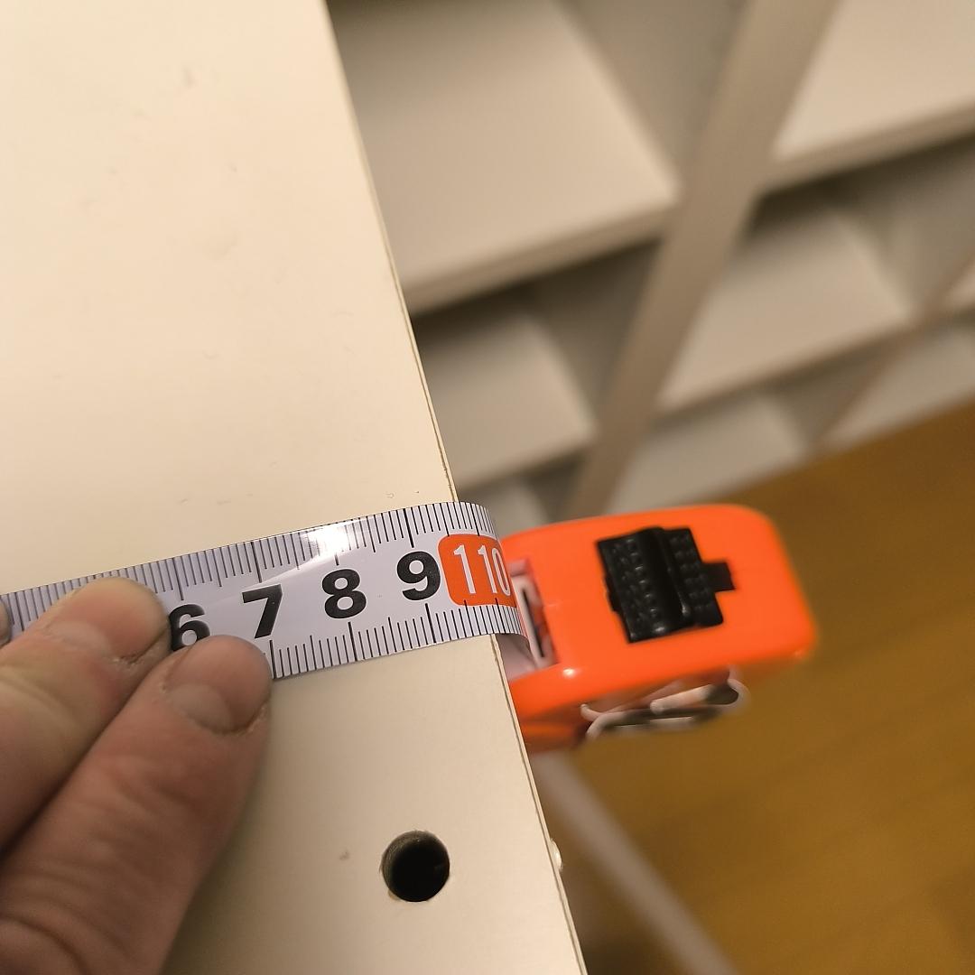 【2/20迄】110cm正方形 本棚 ナンバー② 3つ星素材 250サイズ送料込