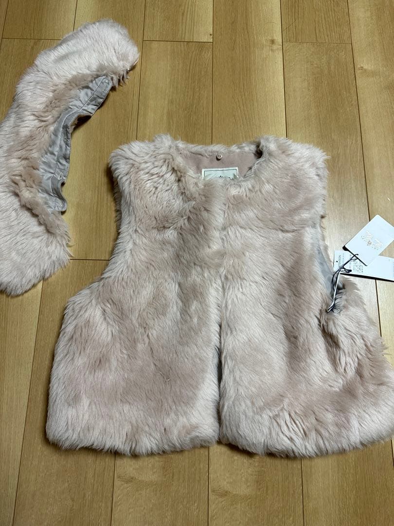 GRACE CONTINENTAL ベージュ系ファーベスト