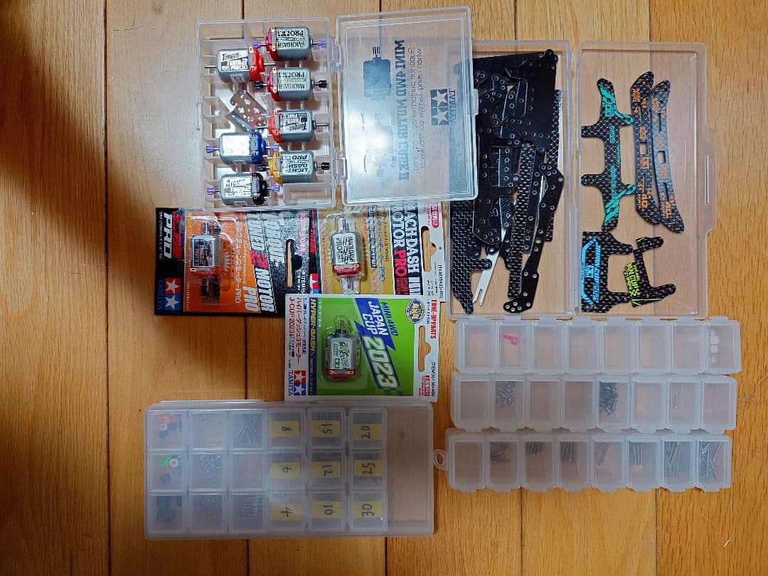 ミニ四駆 予備パーツセット100点以上