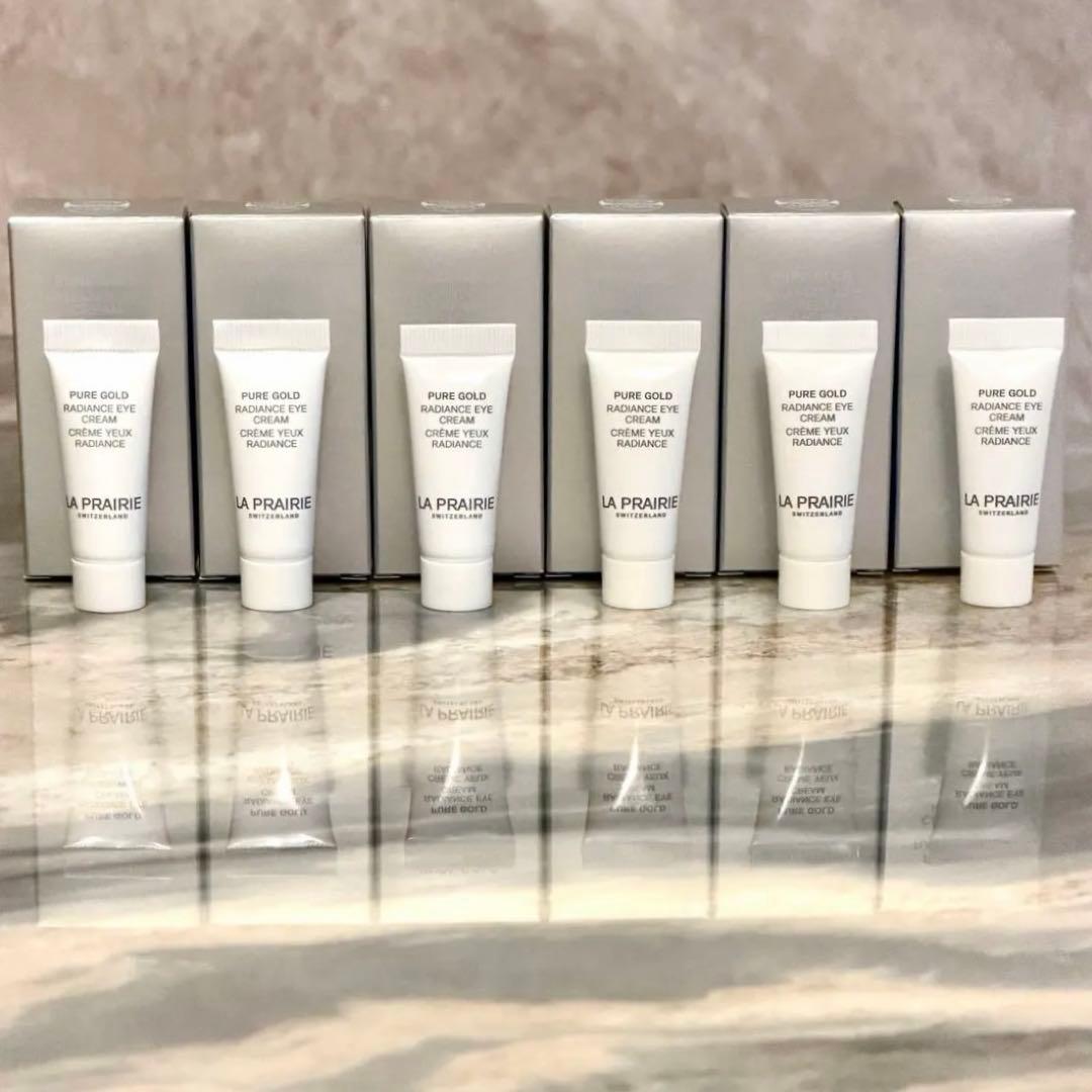 ラ・プレリー　ピュアGラディアンスアイクリーム〈目もと用保湿クリーム〉3ml×6