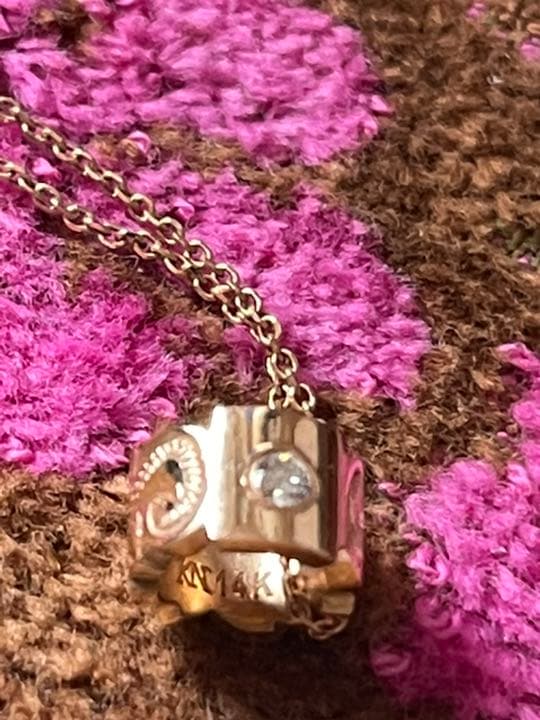 コアナニ☆ハワイアンジュエリー☆一粒ダイヤ♪バレルペンダントトップ☆可愛い♪