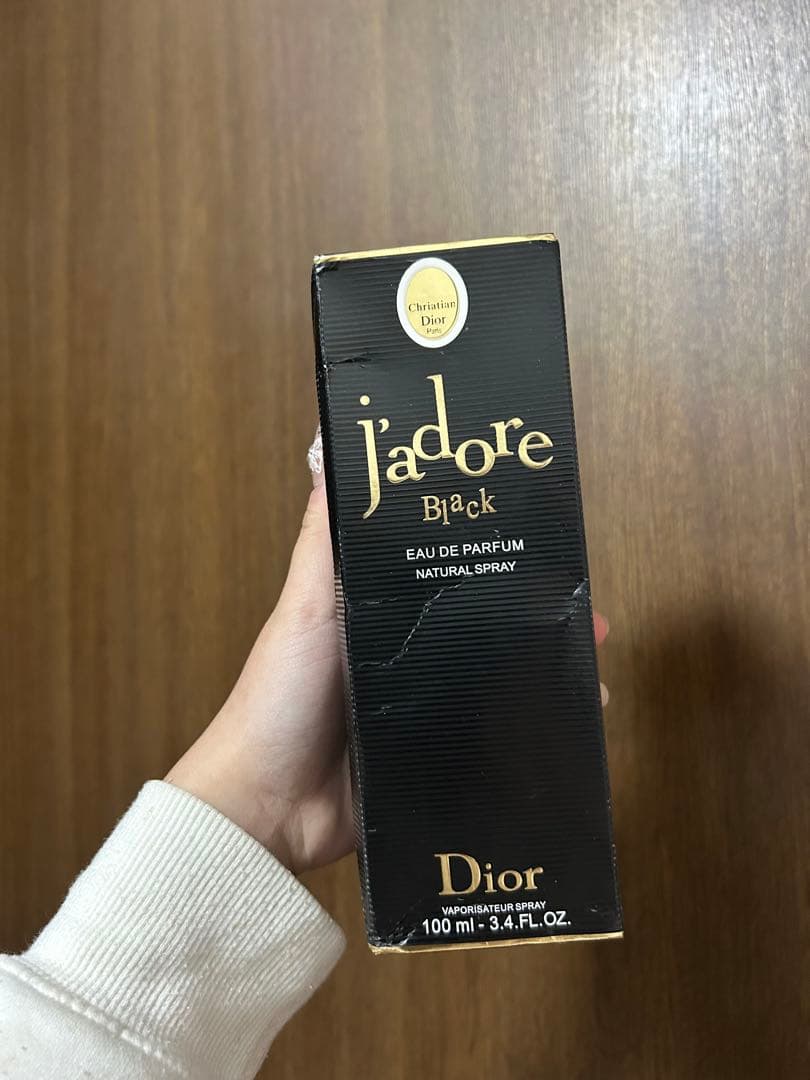 未使用袋付きDior jadore Black 100ml EDP