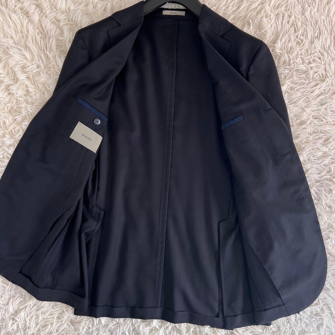 BOGLIOLI DOVER アンコン ウール スーツ セットアップ 50